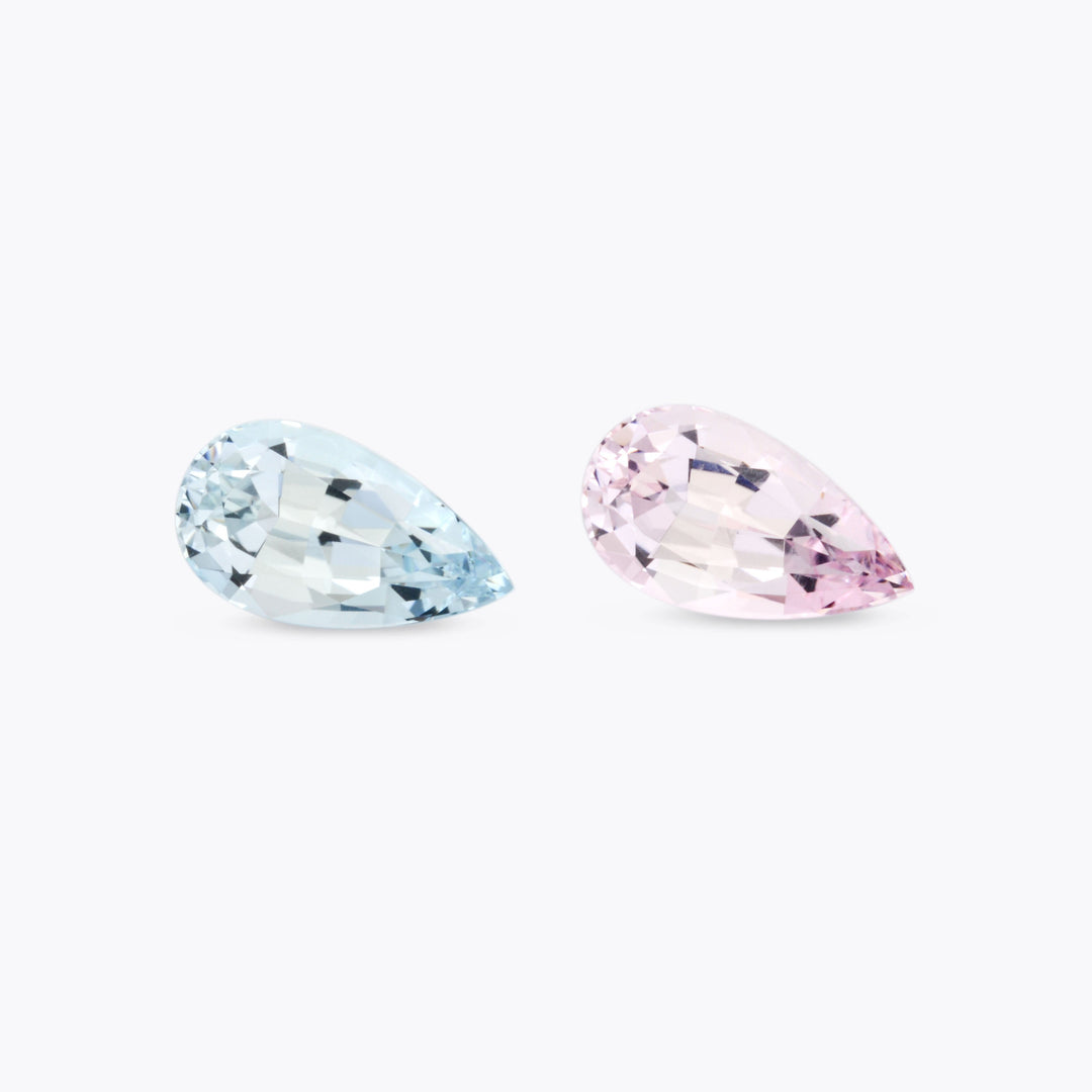 Aquamarine & Morganite Beryl #1021094