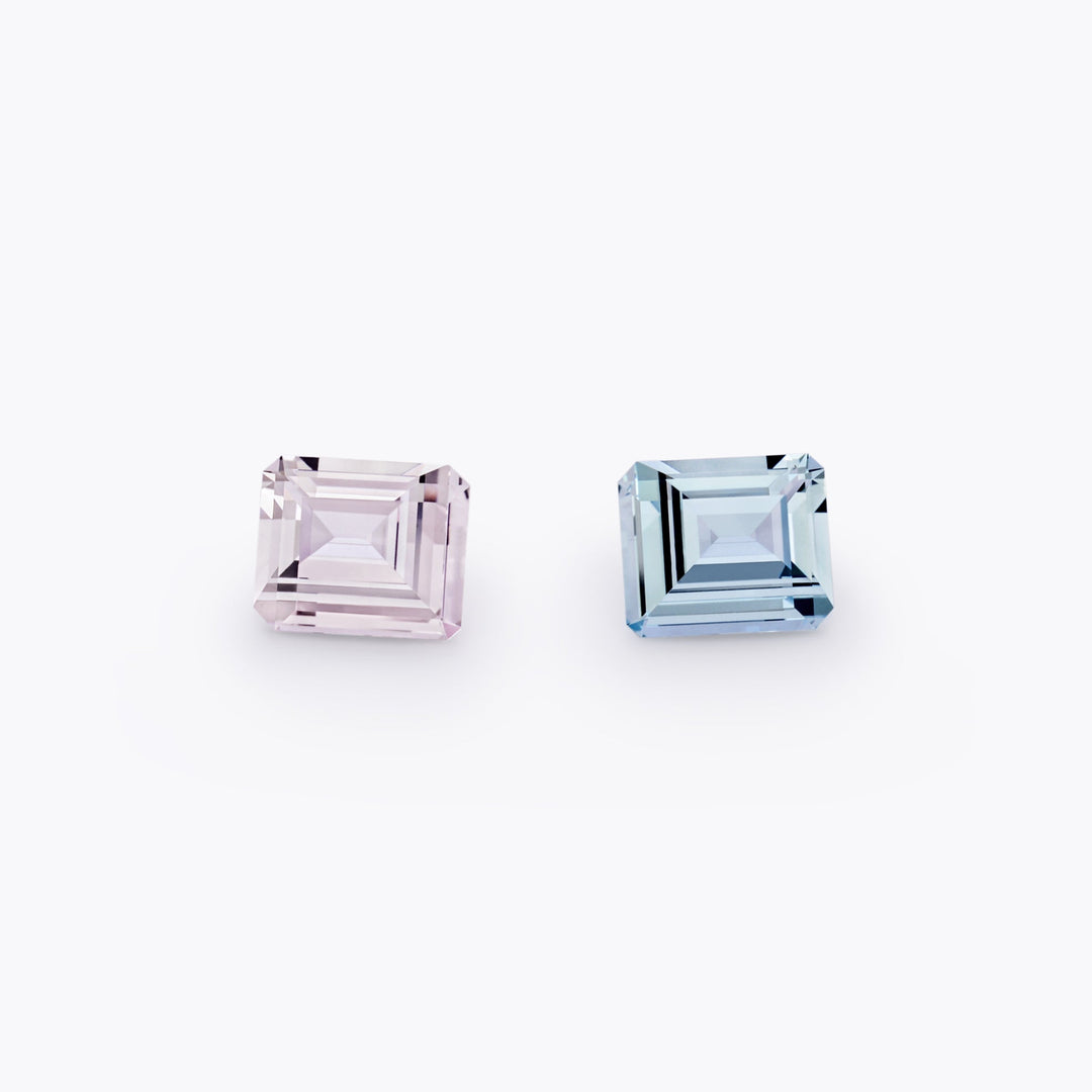 Aquamarine & Morganite Beryl #1120168