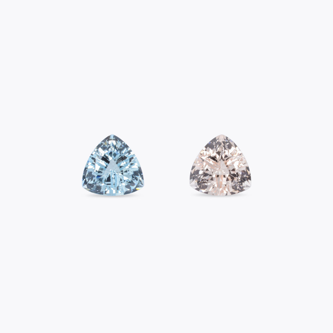 Aquamarine & Morganite Beryl #220206